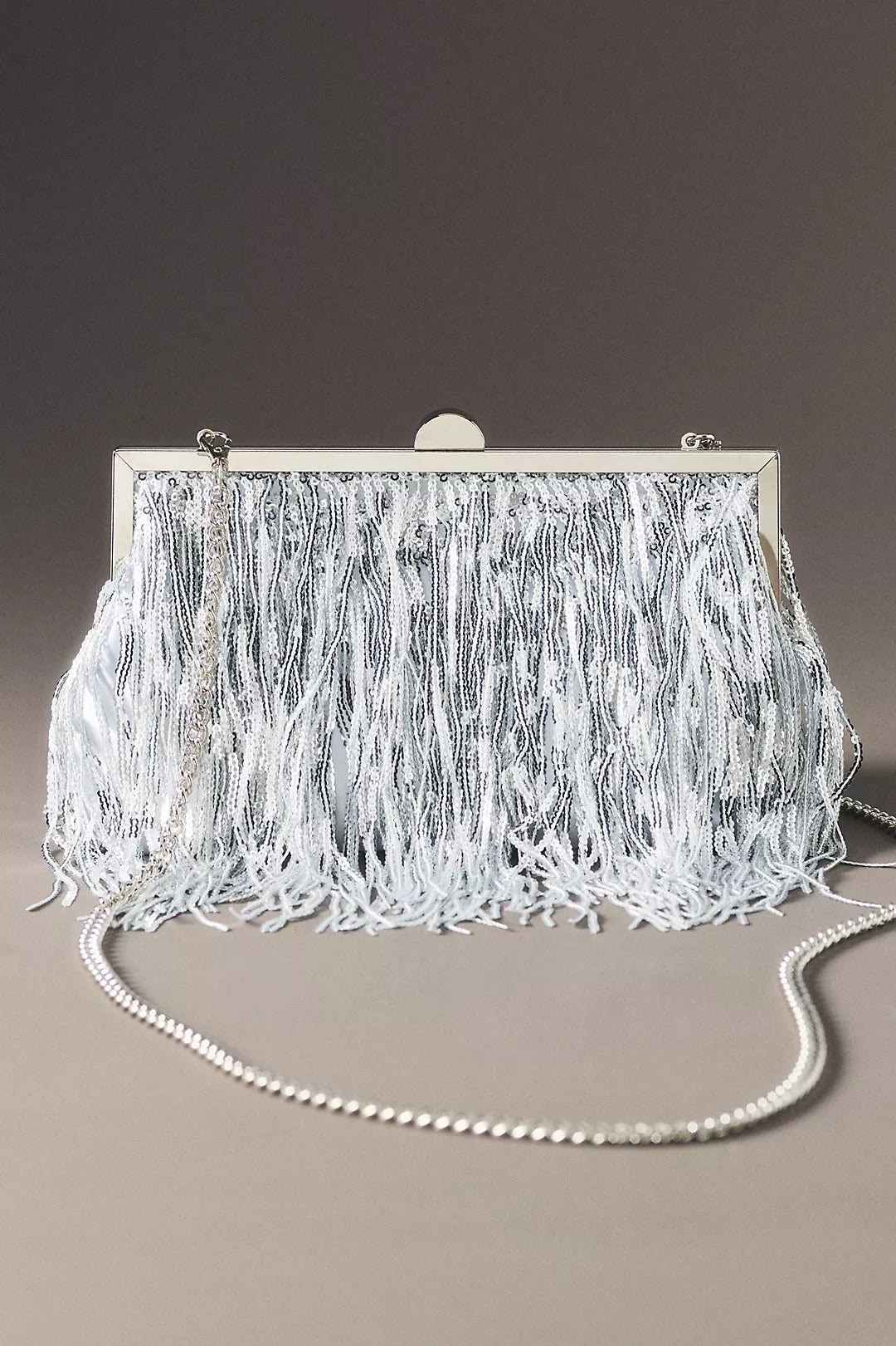 Sparkly clasp handbag