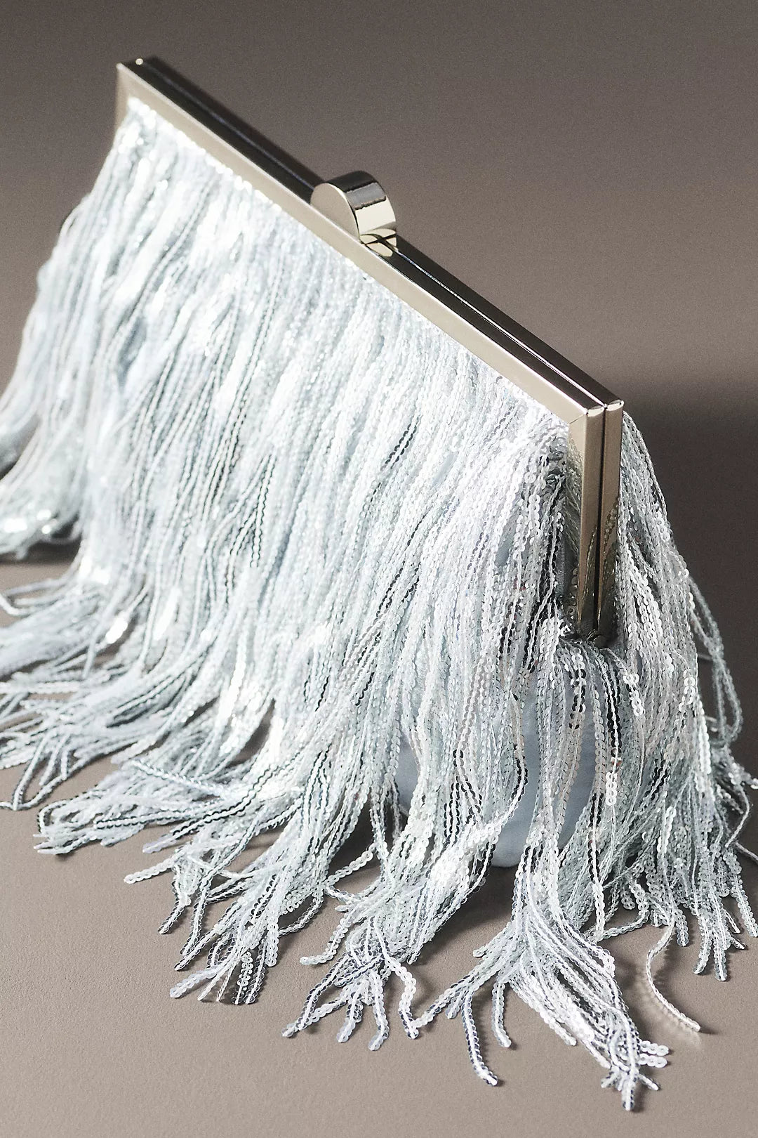 Sparkly clasp handbag