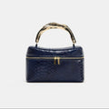Embossed cosmetic bag