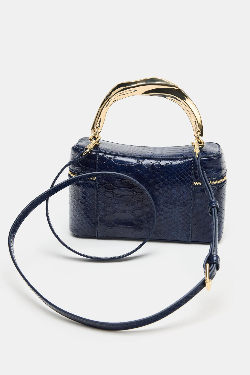 Embossed cosmetic bag