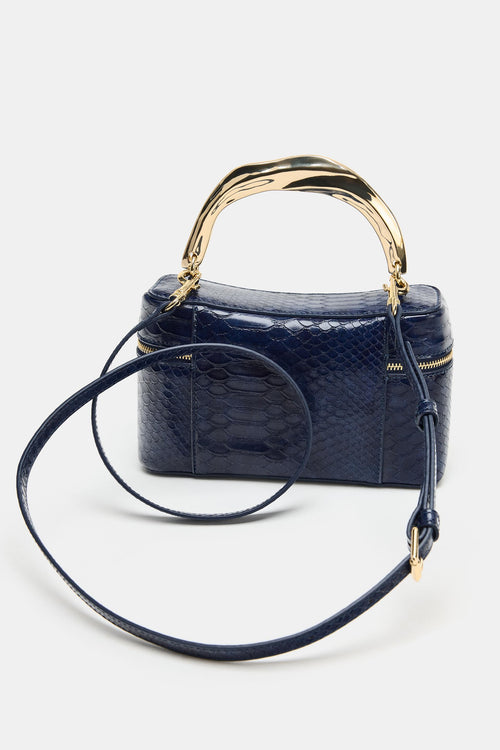 Embossed cosmetic bag