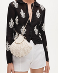 Beaded shell bag