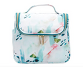 Watercolor Floral Print Hanging Toiletry Bag